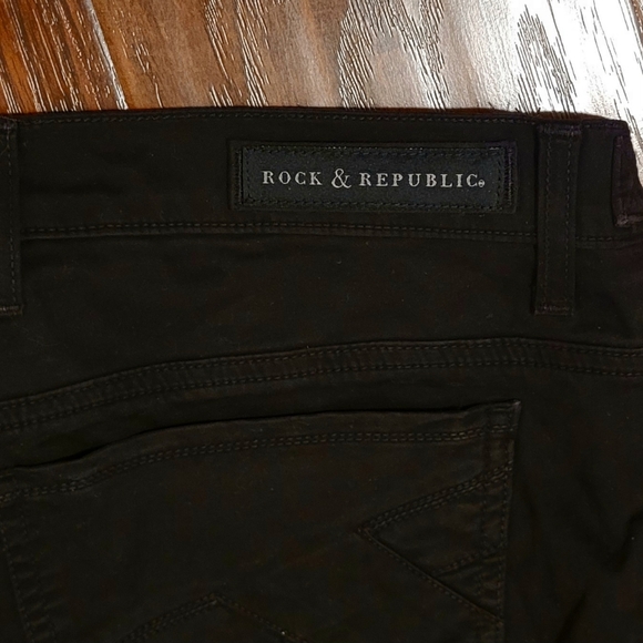 NWT Womens Black Rock and Republic Danika Slouchy Skinny Jeans Size 29 - Picture 5 of 11